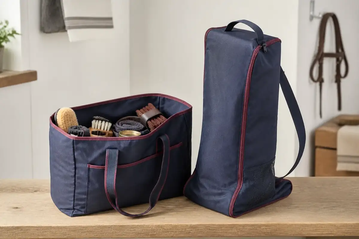 Equestrian grooming and storage bags