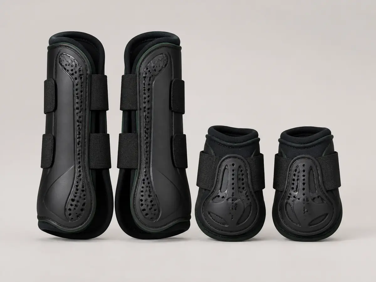Tendon and fetlock horse boots